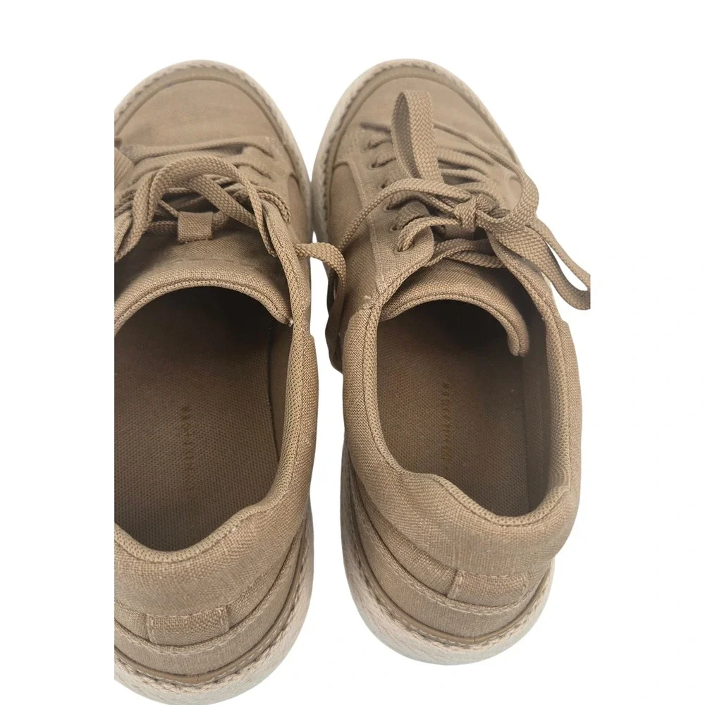 Tommy Hilfiger 7.5 Kelsey II Sneakers Womens Tan‎ Excellent Espadrille Platform